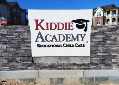 Architectural Sign Kiddie Academy