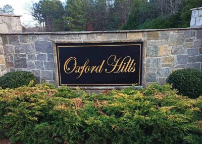 Architectural Sign Oxford Hills